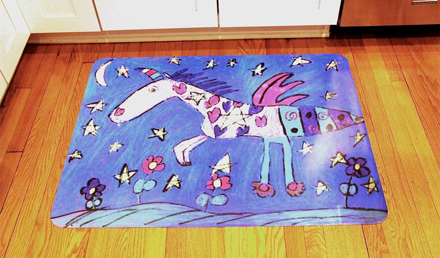 Child Art Floor Mat